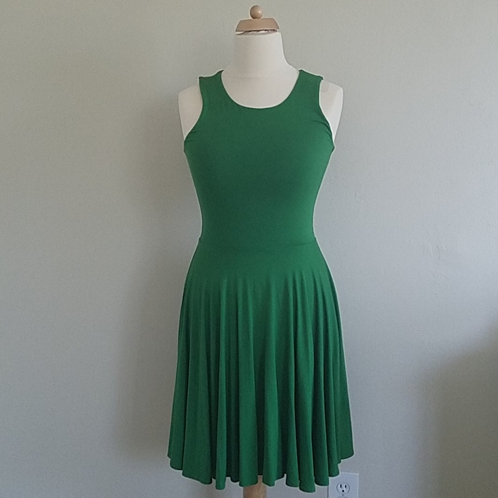 Cynthia Rowley Green Sleeveless Dress US 6
